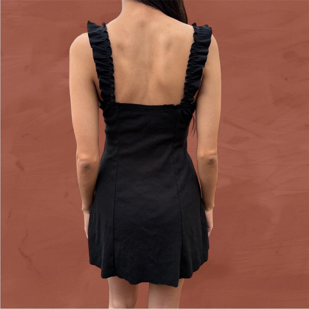 FREE PEOPLE RUFFLE STRAP DRESS - Picture 2 of 8